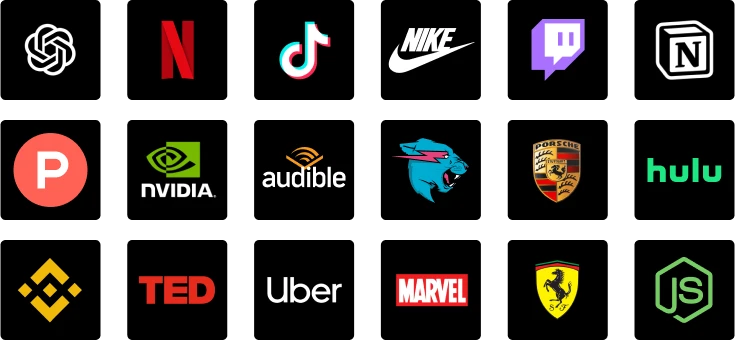 Next15 company usage logos