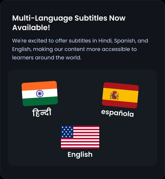 Multi-language support