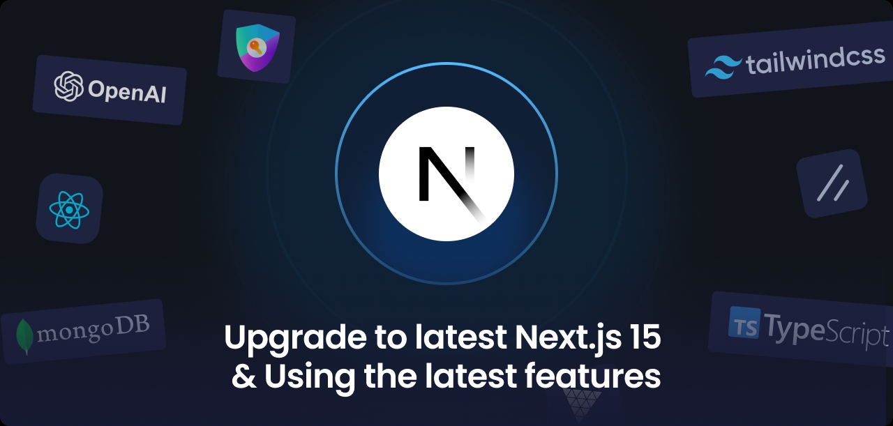 Updated course to next.js 15